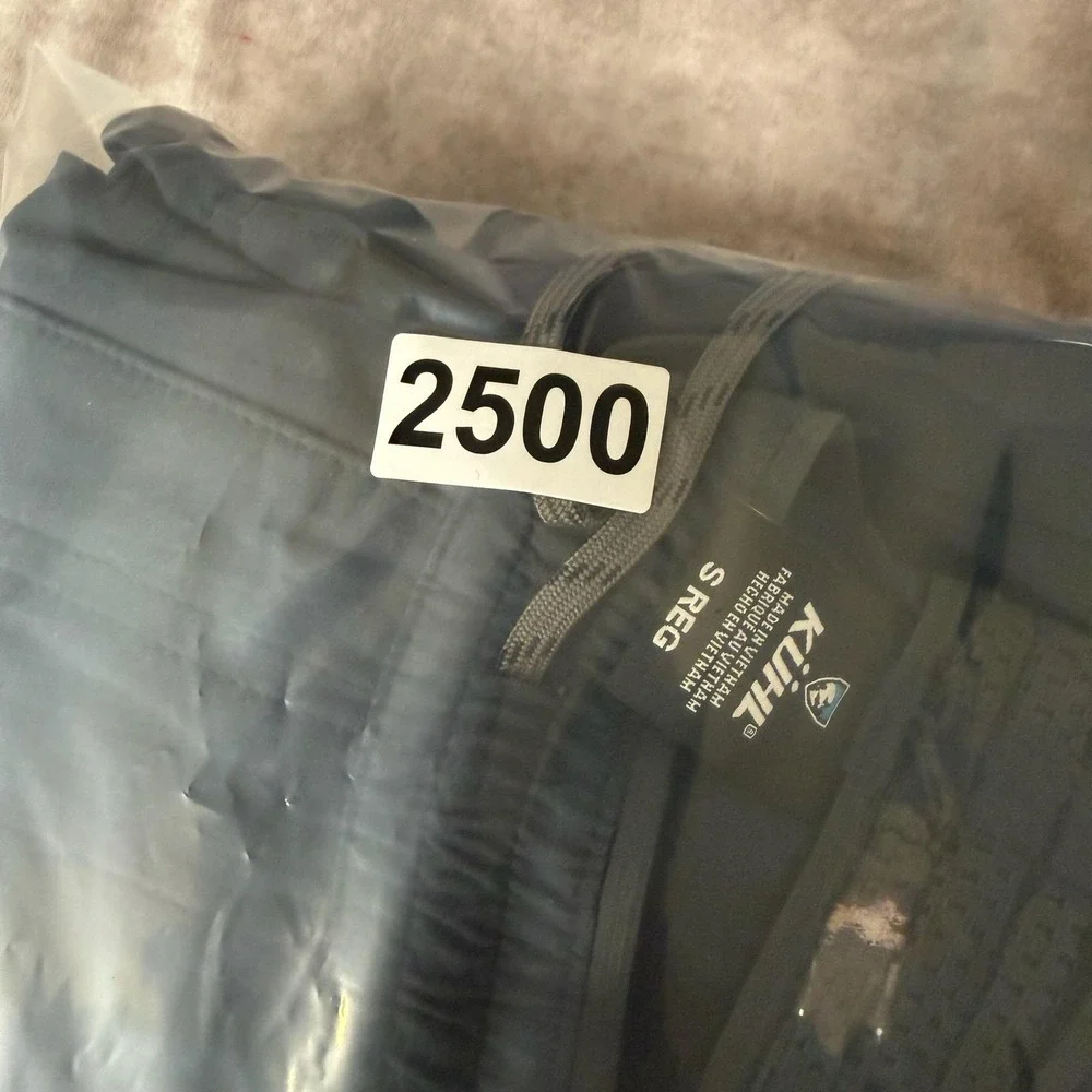 Kuhl Freeflex Jogger Pants Mens Small Gray Softshell Hiking Zip Pockets‎ Stretch